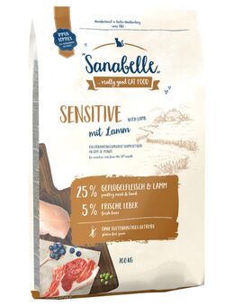Sparpaket Sanabelle 2 x 10 kg - Sensitive mit Lamm