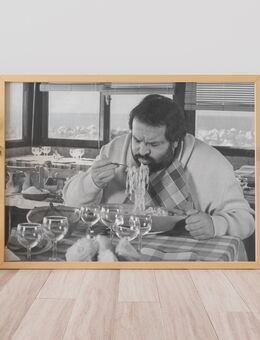 Bud Spencer Wandbild Bild Kunstdruck Poster - Wegberg
