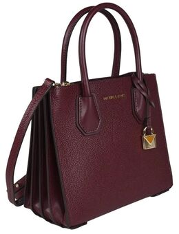 Original Michael Kors Mercer Leder Henkeltasche bordeaux - Recklinghausen