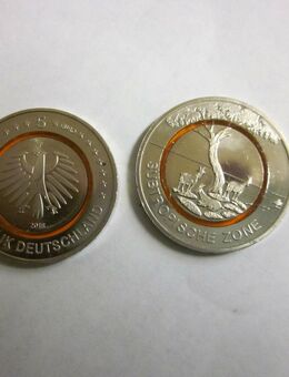 2018 5 €uro Münze 2018 F -Subtropische Zone -Bankfrisch- - Mahlberg