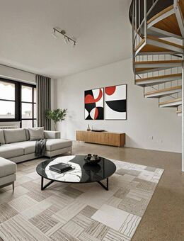 Moderne Maisonette-Wohnung mit zwei Eingängen - sofort bezugsfrei, nah zur S-Bahn - Dachau