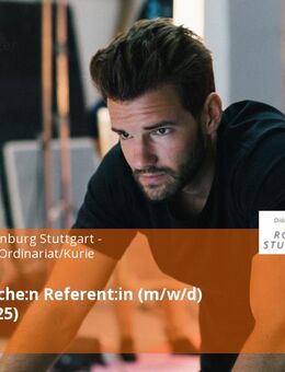 Theologische:n Referent:in (m/w/d) (1459/11/25) - Stuttgart