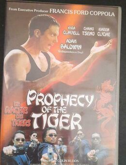 VHS - Prophecy of the Tiger - FSK18 - Essen