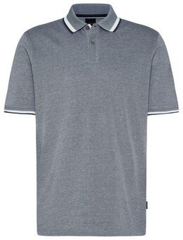 bugatti Poloshirt mit Kontraststreifen