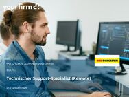 Technischer Support-Spezialist (Remote) - Giebelstadt