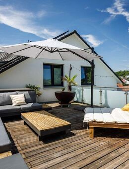 ARCHITEKTENTRAUM in Inzlingen: Luxus pur auf 203 m² mit 6 Zimmern, Dachterrasse, Whirlpool & Garage - Inzlingen