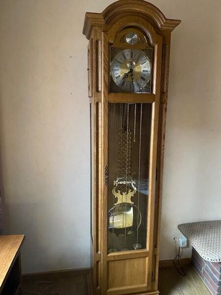 Eiche Pendelstanduhr mit Westminsterschlag - Langerwehe