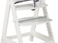 roba® Hochstuhl Treppenhochstuhl Sit Up Click & Fun, weiß, aus Holz