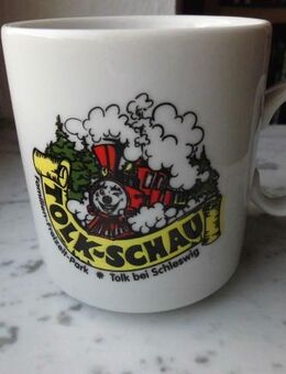 Tolk-Schau Becher Tasse Mug Henkelbecher Kaffeebecher Porzellan 3,- - Flensburg