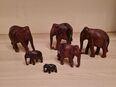 Elefantenfamilie Holz in 60486