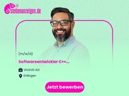 Softwareentwickler C++ (m/w/d) - Ettlingen