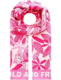 Zwillingsherz Modeschal "Wild and Free", mit buntem Blumenmuster