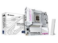 Gigabyte B860M AORUS ELITE WF6E ICE Mainboard - Intel Core Ultra CPUs, 12+1+2+1 Mainboard