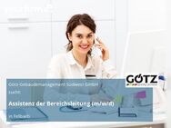 Assistenz der Bereichsleitung (m/w/d) - Fellbach