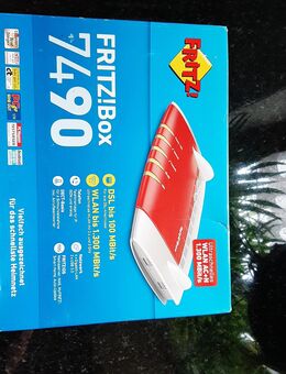Router Fritzbox 7490 wie neu - Wörth (Rhein)