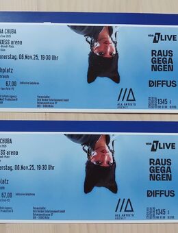2x Nina Chuba Köln, 06. November '25, 2 Tickets, Karten - Hameln