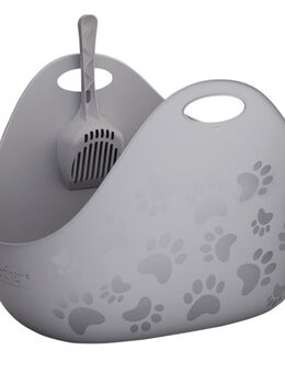 Litter Genie® Katzenklo - Litter Box - grau