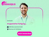 Gruppenleiter Fertigung (m/w/d) - Murnau (Staffelsee)