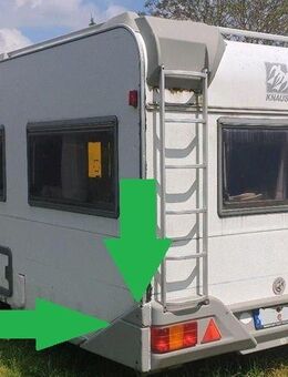 Knaus Eurostar Eckblende HINTEN LINKS (Fahrerseite) gebraucht (zB Eurostar 510 BJ 92) Sonderpreis - Schotten Zentrum