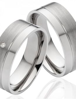 Partnerringe Titan MOR60 6 oder 8mm breit - Aholming
