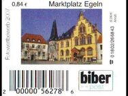 Biberpost: MiNr. 32, "Fotowettbewerb 2007: Egeln, Marktplatz", Wert zu 0,84 EUR, Typ I, postfrisch - Brandenburg (Havel)
