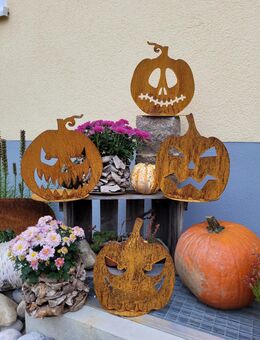 Kürbis Helloween Pumpkin Edelrost - Kraftisried