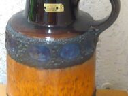 Bodenvase Fat Lava Stützel-Sachs Aalen 408-40 m. Henkel 40 cm TOP - Amberg
