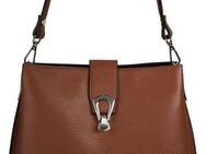 Cluty Umhängetasche, echt Leder, Made in Italy