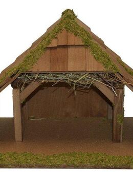 Alfred Kolbe Krippe Krippenstall, für 12 cm Figuren