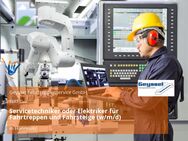 Servicetechniker oder Elektriker für Fahrtreppen und Fahrsteige (w/m/d) - Hannover