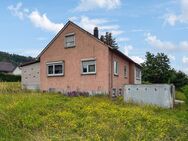 Renovierungsbedürftiges Einfamilienhaus mit großem Grundstück im idyllischen Frankenhardt - Frankenhardt