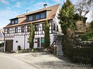 Bezauberndes Fachwerkhaus mit viel Platz und ruhigem Garten ! - Gechingen