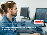 Gruppenleiter Fachbereich Anlagensoftware & Robotik (m/w/d) - Sonnenbühl