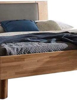 Home affaire Massivholzbett Chavot IV inkl. gepolstertem Kopfteil, wahlweise in Kernbuche oder Wildeiche erhältlich