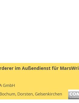 Verkaufsförderer im Außendienst für MarsWrigley (w/m/d) - Bochum