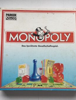 Parker Monopoly Brettspiel Quadrat Version Vintage - Fulda