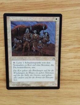 Magic The Gathering-Sammelkarte-Nomaden en- Kor. - Nörvenich