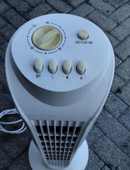 Turmlüfter weiss, neuwertig da kaum genutzt, leiser Lauf - Mülheim (Ruhr)