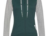 Bench. Loungewear Kapuzensweatjacke mit farblich abgesetzten Ärmeln, Loungeanzug