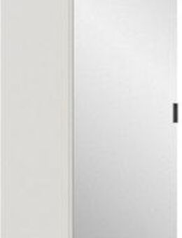 INOSIGN Garderobenschrank Valge, Höhe 191 cm, 1 Spiegeltür, 6 Fächer,4 verstellbare Einlegeböden Hochschrank, Spiegelschrank, Schuhschrank, Flurschrank, Dielenschrank