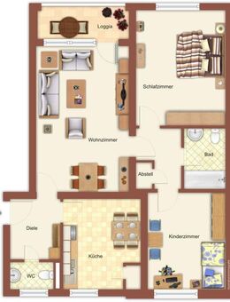 Demnächst frei! 3-Zimmer-Wohnung in Mönchengladbach Burgbongert - Mönchengladbach