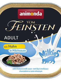 Sparpaket animonda Vom Feinsten Adult Milkies in Sauce 32 x 100 g - Huhn in Milchsauce