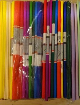 Krepppapier-Rollen zu verkaufen - Walsrode