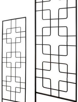 Windhager Rankgitter ZEN, aus schwarz beschichtetem Metall, H: 183 cm
