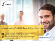 Interviewer (m/w/d) für Face-to-Face-Interviews - Aachen