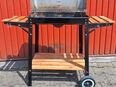 Grillholzkohle - 10kg mit Räder, Holzablage 86cm hoch 96cm breit in 45259