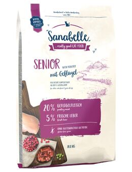 Sparpaket Sanabelle 2 x 10 kg - Senior mit Geflügel