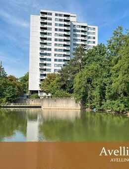 Frisch renovierte 2-Zimmer-Wohnung mit Seeblick & Tiefgarage in Erkrath - Erkrath (Fundort des Neanderthalers)