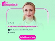 Kreditoren- und Anlagenbuchhalter (m/w/d) im Finanz- und Rechnungswesen (Steuerfachangestellter / Sachbearbeiter (m/w/d)) - Springe