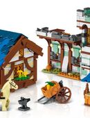 Mittelalterlicher Marktplatz, 1724 klemmbausteine in 30900